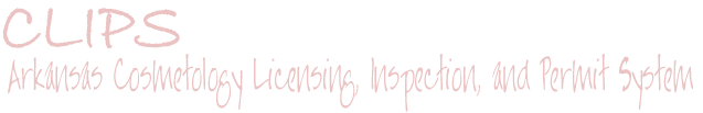 Arkansas Cosmetology Licensing System
